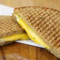 Grilled Cheese  · Cheddar and provolone cheese with garlic herb spread with your choice of bread.