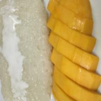 Sweet Rice W/Fresh Mango(Seasonal) · 
