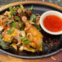 Grilled Half Chicken (Gai Yang) · Marinated Southern-style, with herbs and sweet chili sauce. Gluten free.