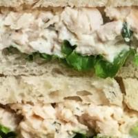 Sandwiches - Chicken Salad · Our most popular! Herb roasted chicken breast shredded, mixed with celery, walnuts, mayo and...