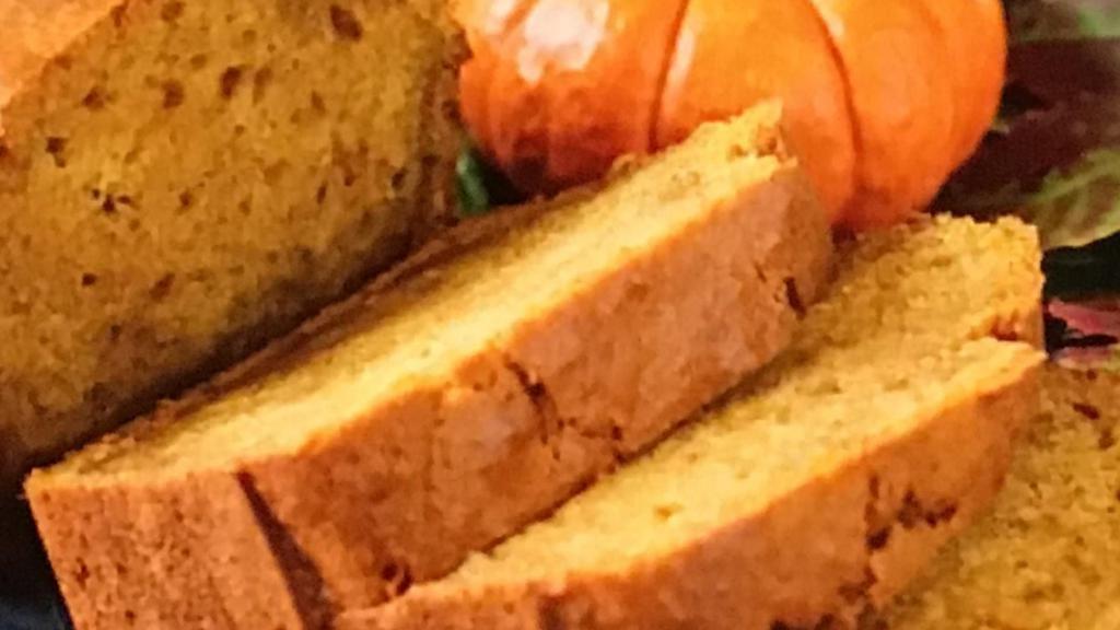 Gf Pumpkin - Tea Bread · gluten free version of pumpkin bread<br /><br />***Note that our kitchen bears cross contamination risk.
