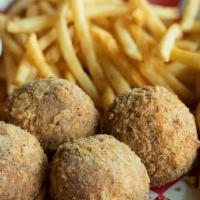 Boudin Balls (3) With Fries · 