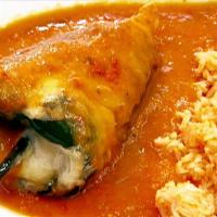 Chile Relleno · Green chile peppers stuffed with cheese dipped in fluffy egg batter & fried until golden brown