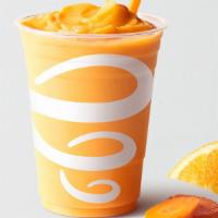 Orange-A-Peel · Orange Juice, Frozen Yogurt, strawberries, banana