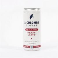 La Colombe Coffee Draft Latte Triple Shot 9 Oz · The full taste and texture of a true cold latte, complete with a frothy layer of silky foam ...