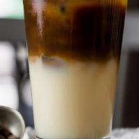 Iced Macchiato · Generous portion of espresso + milk, poured over ice. Choose to customize with your choice o...