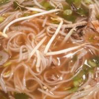 Brisket Noodle Soup · Pho chin.