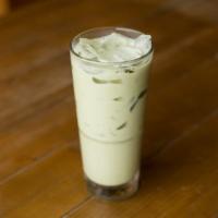 Matcha Tea Latte Iced (16 Oz) · Our handmade vanilla is whisked with matcha powder and then shaken with milk and ice. Need i...