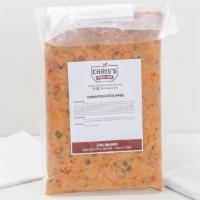 Crawfish Étouffée · Crawfish étouffée. After cooking, we cool them down and vacuum pack in quart-size bags. All ...