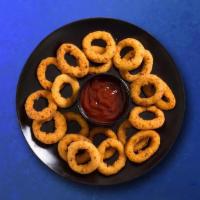 Roadway Rings · Breaded onion rings deep fried till golden and crisp.