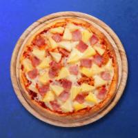Hawaiian Holiday Pizza  · Original Hawaiian pizza loaded with house-made pizza sauce, ham, pineapple, pastor, and jala...