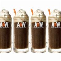 Float Party Pack · Includes a gallon of A&W Root Beer, a quart of vanilla soft serve, and 6 cups, straws, and s...