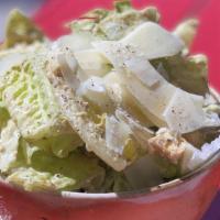 Luna Caesar · Romaine, house garlic dressing, olive oil croutons, and Parmesan. Add chicken for an additio...