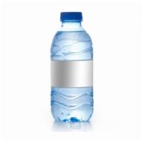 Bottled Water · Cold, bottled water.