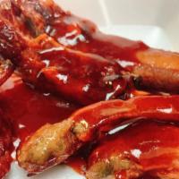 Chinese Bbq Ribs · Chinese ribs that have been broiled roasted or grilled.