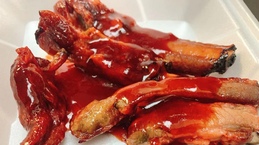 Chinese Bbq Ribs · Chinese ribs that have been broiled roasted or grilled.