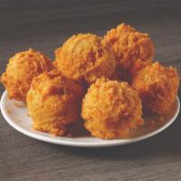 Hush Puppies (6) · Our famous golden brown hush puppies are made from a batter that’s freshly prepared and hand...
