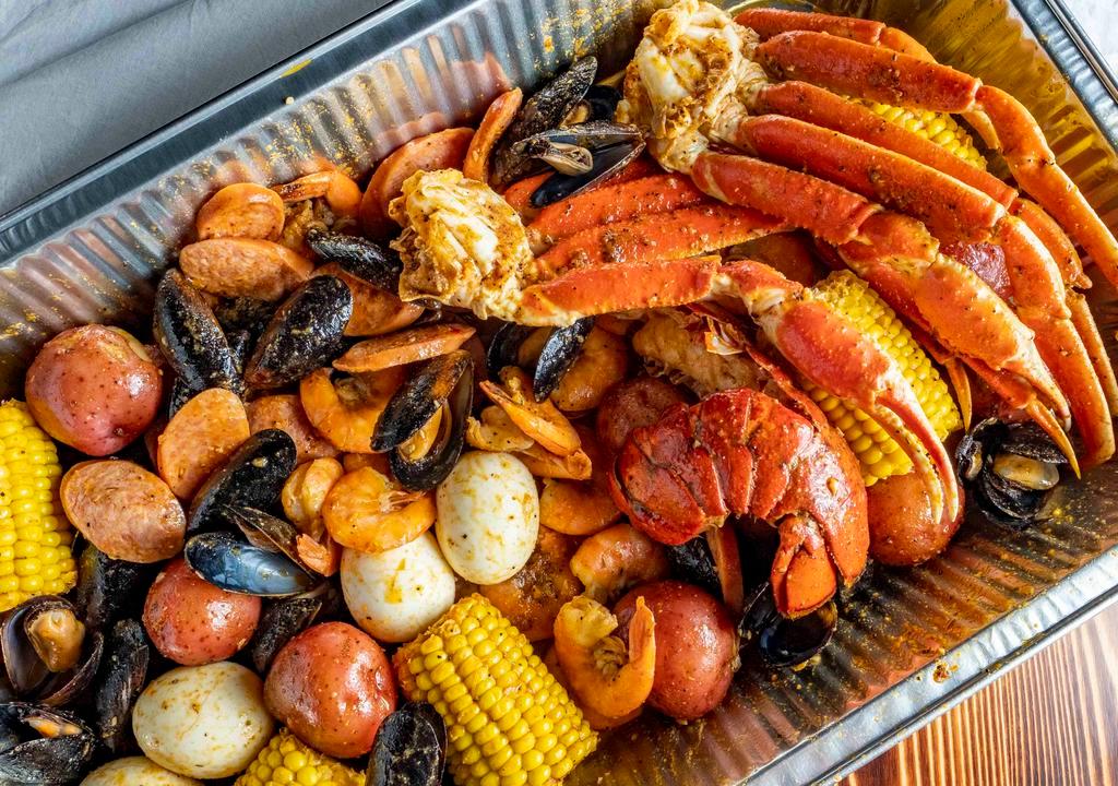 Build Your Seafood Boil Bag By One Pound · Build your Seafood Boil 1Lb at a time!