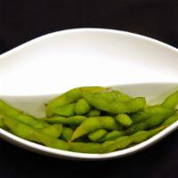 Edamame · Lightly Salted Boiled Soybean Pods.