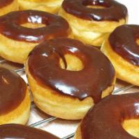 Dozen Chocolate Dozen Donuts · 