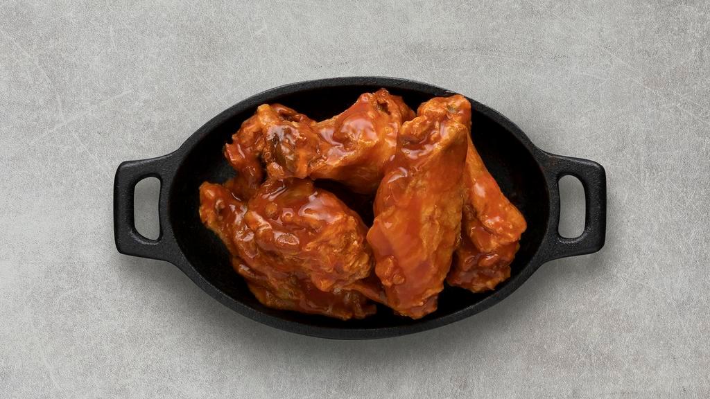 Buffalo Medium Wings · Served with blue cheese or ranch.