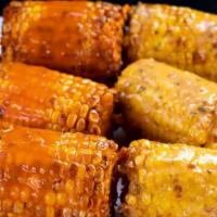 Smothered Corn On The Cob (2 Pc) · Corn On The Cob Fried & Smothered With Your Choice of Sauces - 2 Or More Required Per Flavor...