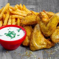 Jumbo Wings (10 Pieces) · does not include fries or dip