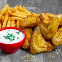 Jumbo Wings (3 Pieces) · does not include fries or dip