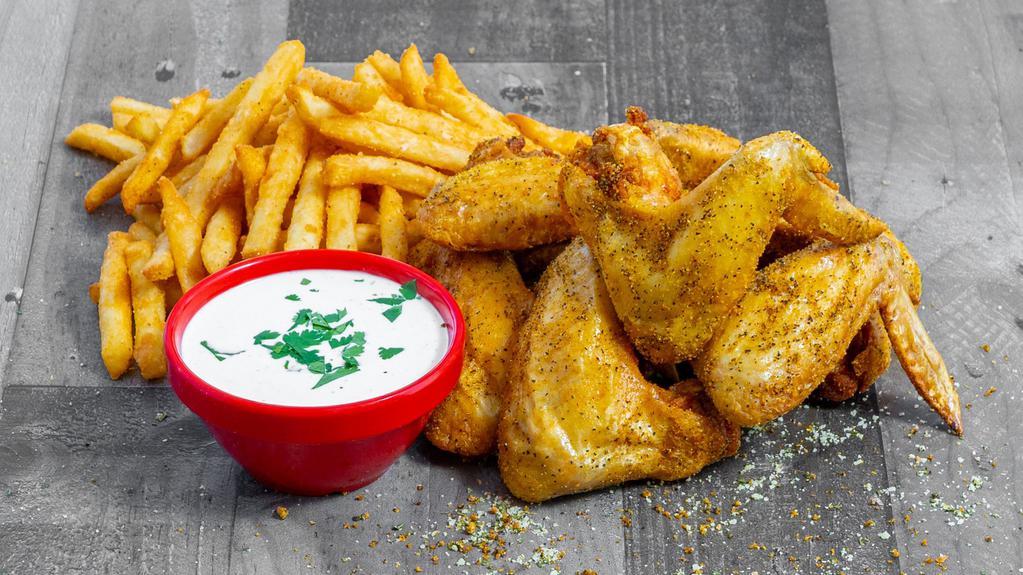 Jumbo Wings (3 Pieces) · does not include fries or dip