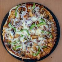 Cauliflower American Special Pizza · Pepperoni, Canadian bacon, mushrooms, green peppers, red onions, tomatoes, and our premium m...