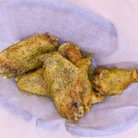 Wings By The Piece · Cajun lemon pepper or house sauce.