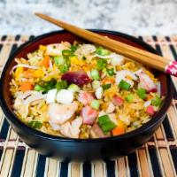 South Garden Special Fried Rice · Shrimp, chicken and pork.