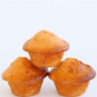 Banana Nut Muffins · Our mini version of the all time favorites! Sweet, savory and delicious.