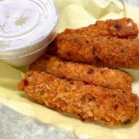 Small Jalapeño Cheese Sticks · Comes with 4. Choose between ranch or marinara for dipping sauce.