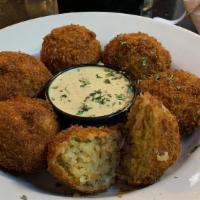 Boudin Balls · Served with remoulade.