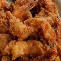 Fried Shrimp Platter · Shrimp fried golden brown served with a garnish of coleslaw, homemade cocktail sauce and you...