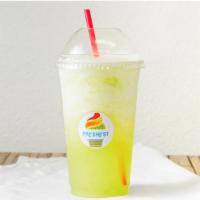 Slushie · 16 oz. choose your favorite flavor and we will prepare it with alkaline water and ice. It's ...