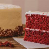 Red Velvet ( 1Pc) · Delicious Red Velvet Cake frosted with Cream Cheese ButterCream
