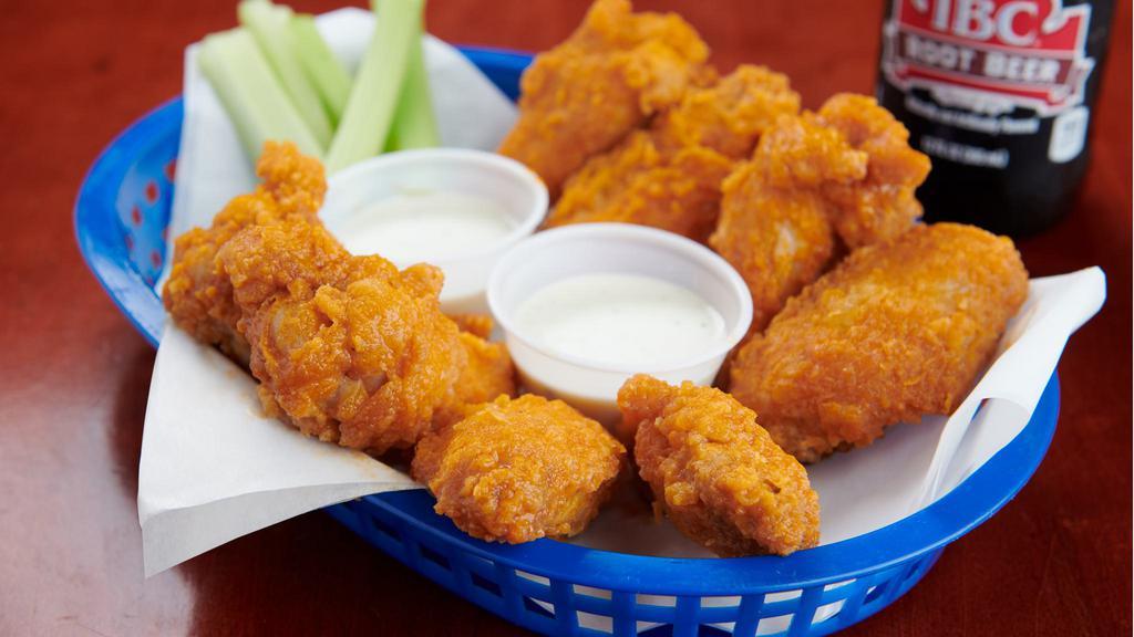 Buffalo Wings · Served with our famous 