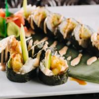 Shrimp Tempura Roll · Tempura shrimp, cucumber, avocado