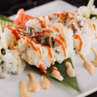 Spicy Salmon Roll · Spicy salmon, cucumber, avocado