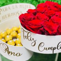 Luxury Heart With Chocolates · Please add in that they can add a personalization for $15 to say happy birthday or happy ann...