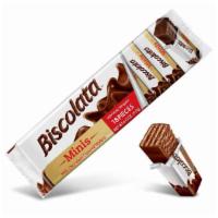 Biscolata Minis Milk Chocolate Wafer Bars 4.13 Oz · HAZELNUT CREAM BETWEEN DELICIOUS WAFERS - COVERED IN PURE MILK CHOCOLATE - BITE SIZE ECSTASY...