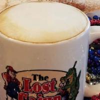 Cafe Au Lait · Mixture of dark Louisiana chicory coffee and warm milk.