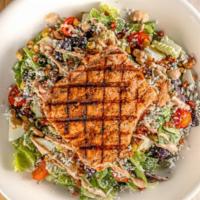 Icehouse Salmon Cobb · $19.29. Spring mix, iceberg, & romaine lettuce topped with chicken, bacon, street corn, dice...