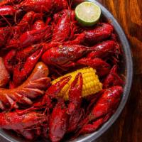 Crawfish (2 Lb) · This is what we’re world famous for guys and gals! Boiled up and rested in our huge stock po...
