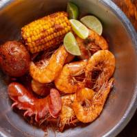 Shrimp (12 Ct) · Another item super popular on our menu! Succulent fresh shrimp expertly boiled to a pink per...