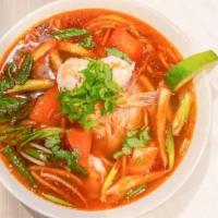 Hot & Sour Pho · A Thai inspired Fusion Pho that can be best characterized by it’s distinct hot and sour flav...