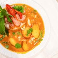 Cajun Curry · Hearty coconut milk based Thai curry with our Cajun Creole twist. Served with white Jasmine ...