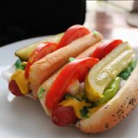 Build Your Own · Build your own hot dog served on a poppyseed bun